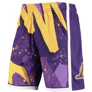 2009 Mitchell & Ness Los Angeles Lakers Hyper Shorts Swingman Mens Size XL New